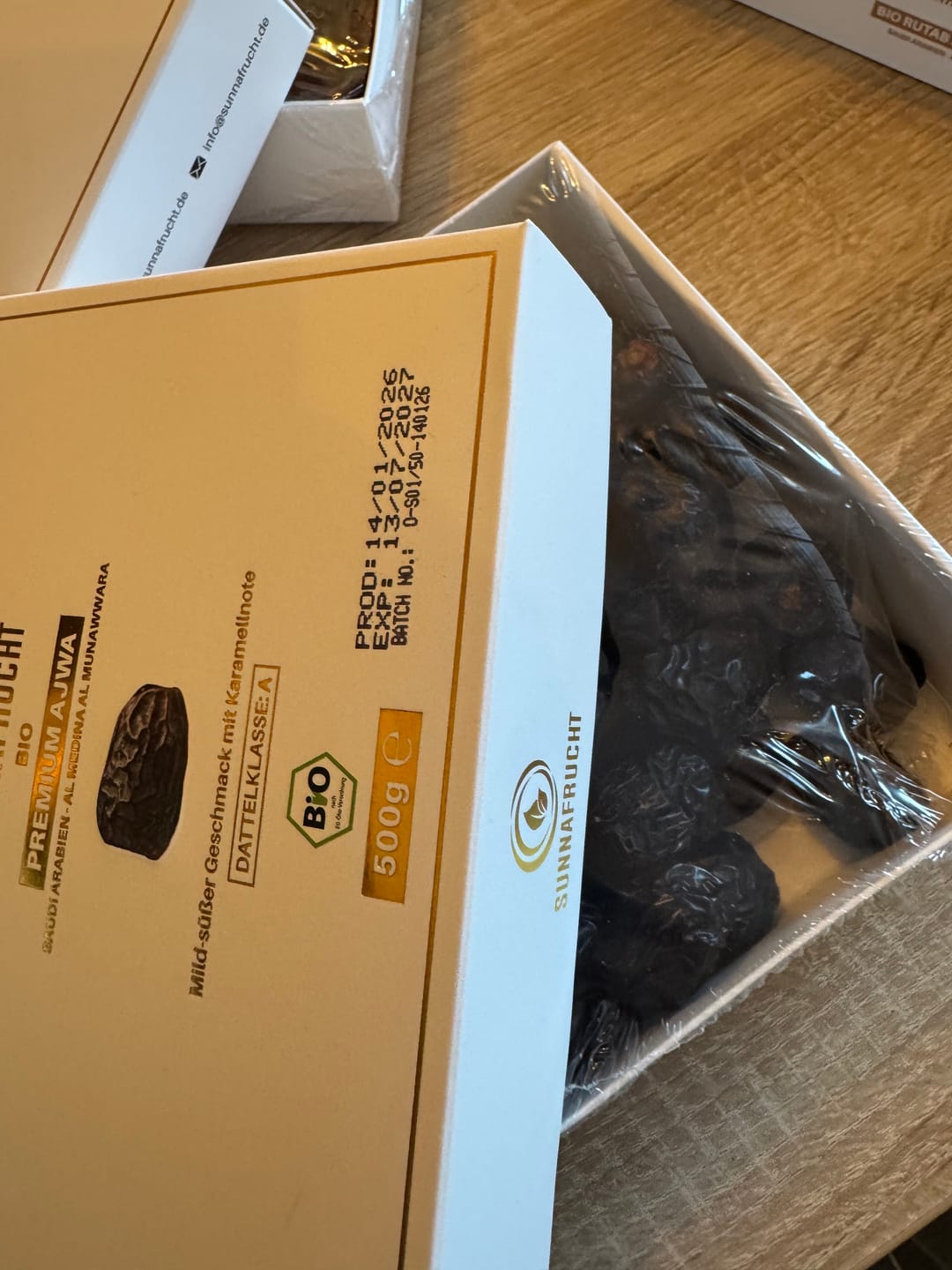 Customer photo review of Bio Medina Ajwa Datteln | 500g
