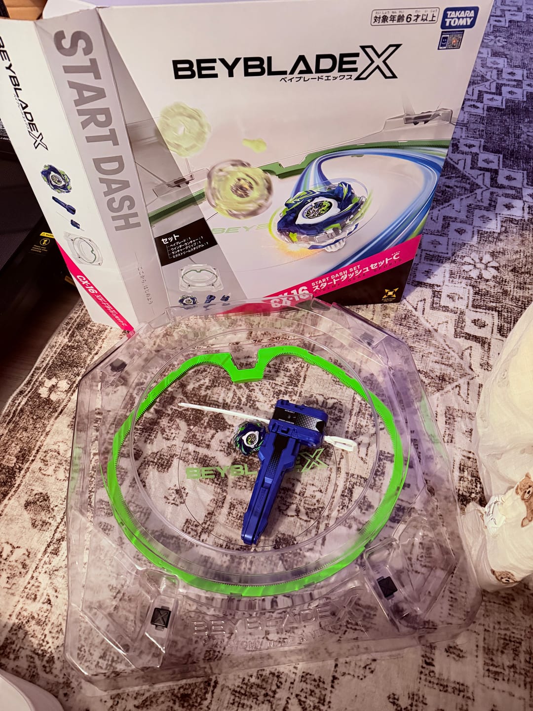 Customer photo review of [Pre-Order] Takara Tomy Beyblade X CX-16 Start Dash Set
