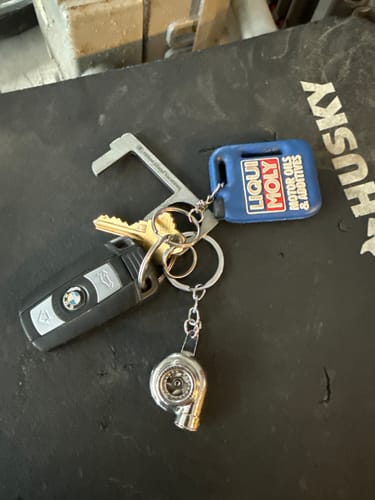 Customer photo review of TURBO KEYCHAIN
