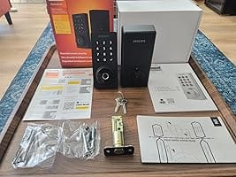 Customer photo review of Philips 4000 Series Built-in Wi-Fi Fingerprint Touchscreen Smart Deadbolt