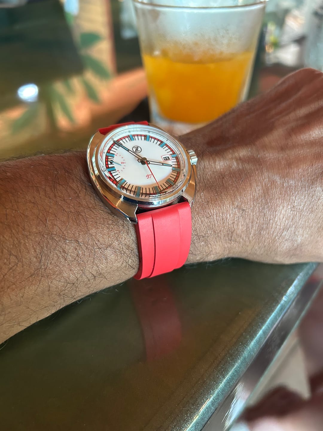 Customer photo review of Ridge Rubber - Red