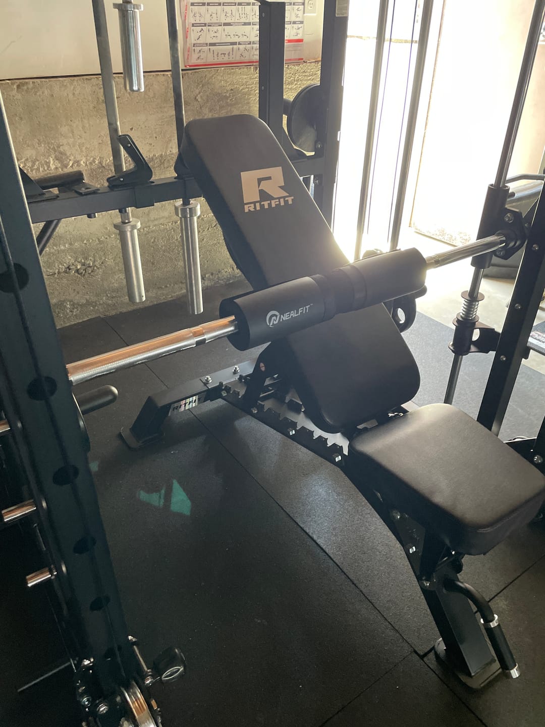 Customer photo review of RitFit 1300LB Adjustable Weight Bench BWB01