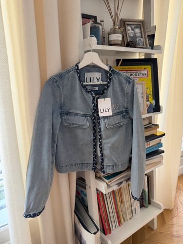 Customer photo review of LILY Cotton Tweed Jacket