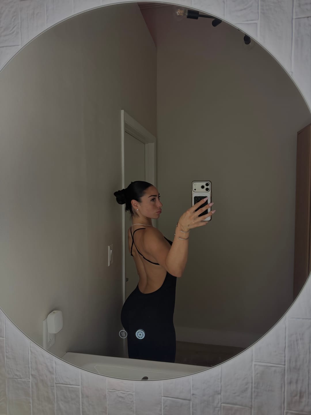 Customer photo review of The Bare Onesie / Black