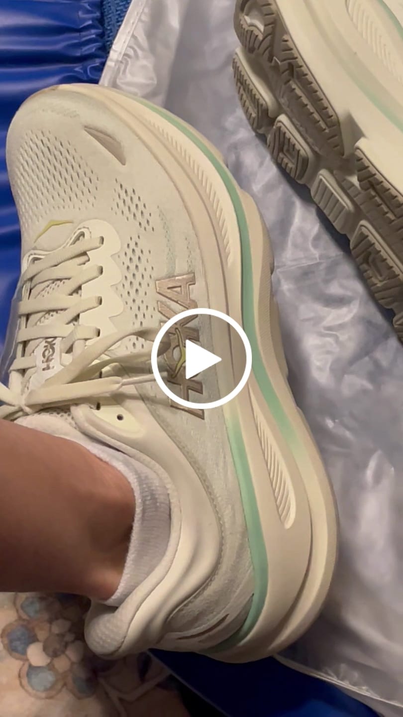 Customer video review of Hoka Women's Bondi 9