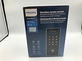 Customer photo review of Philips 4000 Series Built-in Wi-Fi Fingerprint Touchscreen Smart Deadbolt