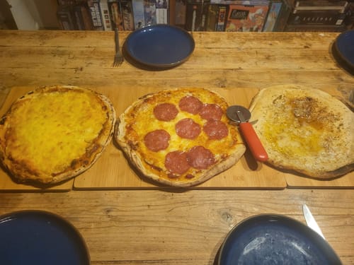 Customer photo review of Sourdough Pizza Bases