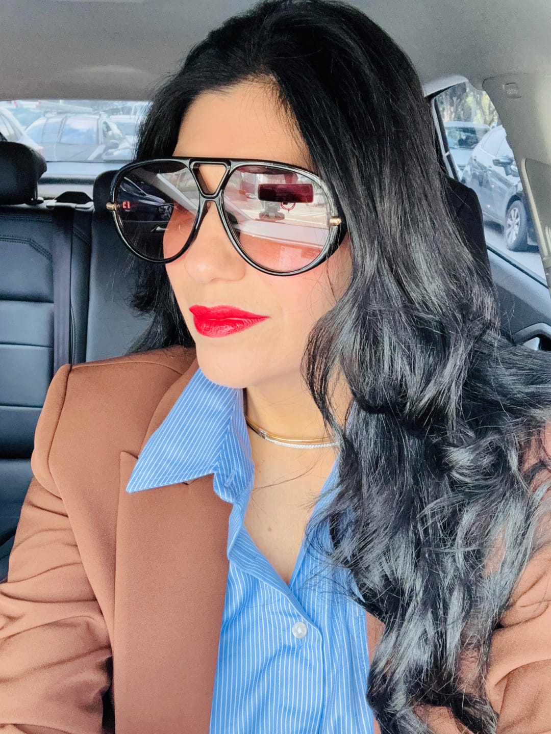 Customer photo review of Óculos Veneza