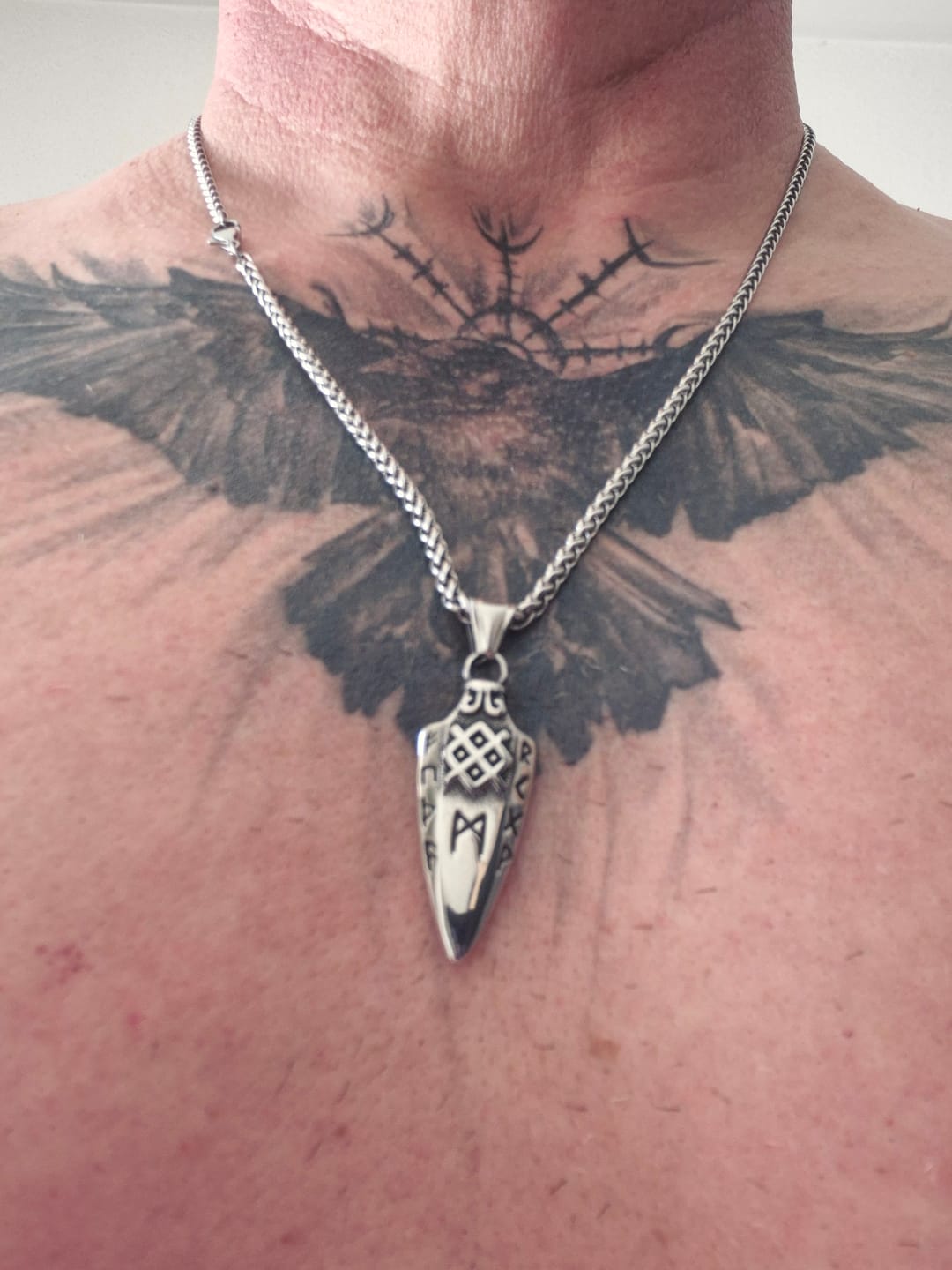 Customer photo review of Gungnir Necklace