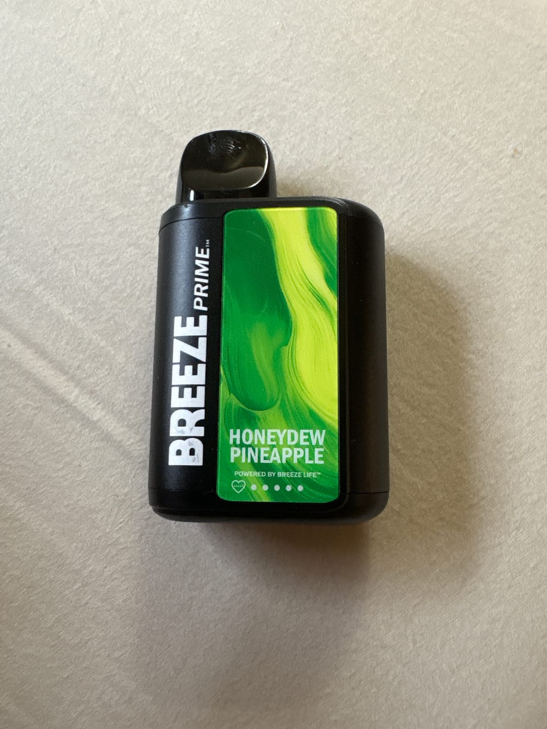 Customer photo review of Breeze Prime Edition Disposable Vape