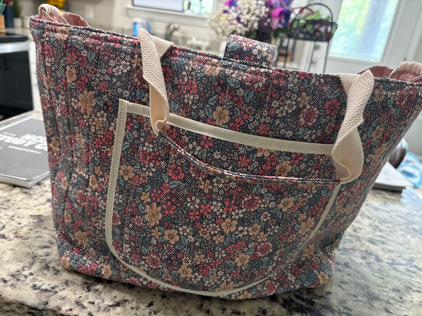 Customer photo review of Flora Tote Bag