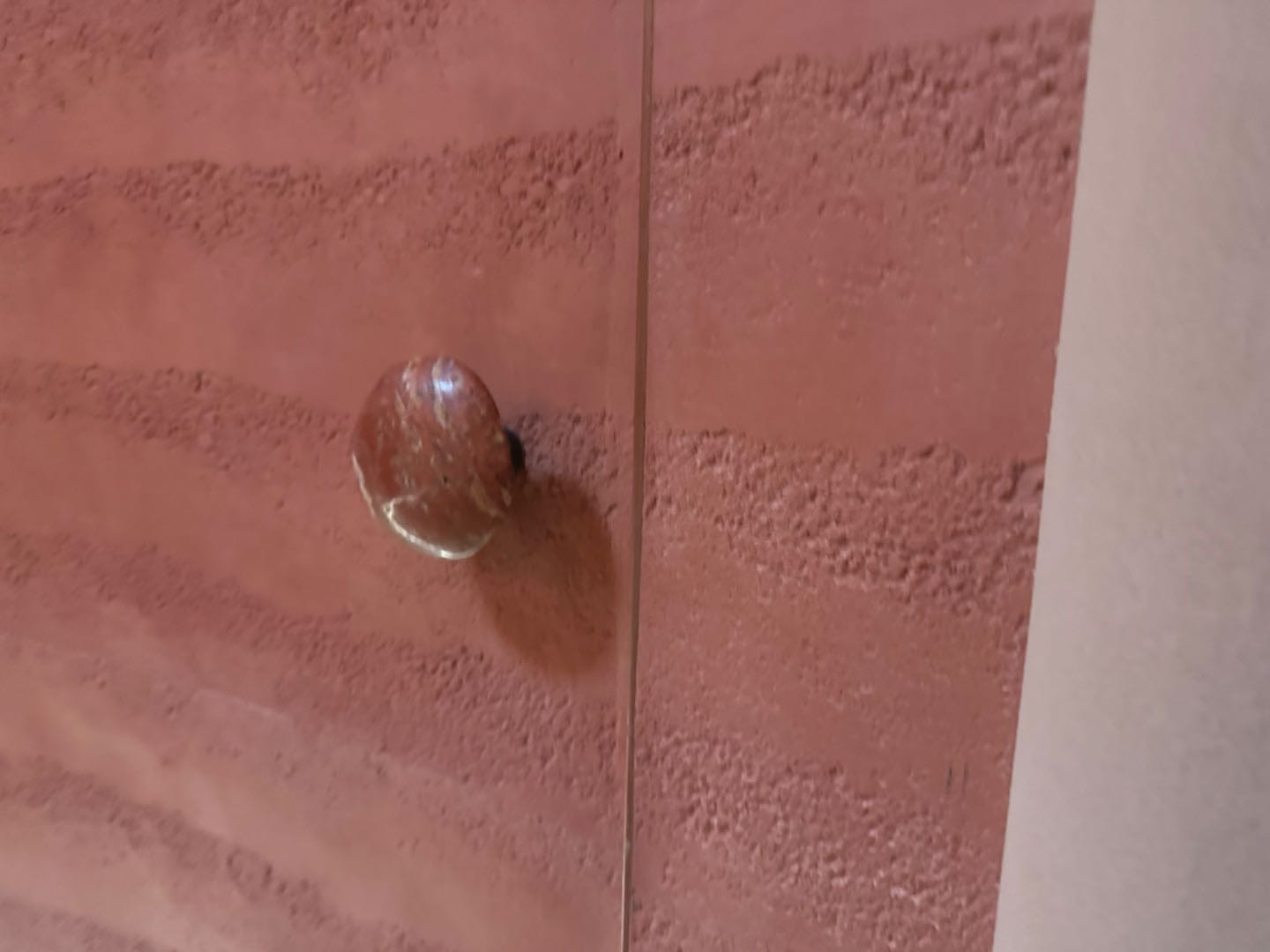 Customer photo review of Irregular Diamond-Shaped Door Handles