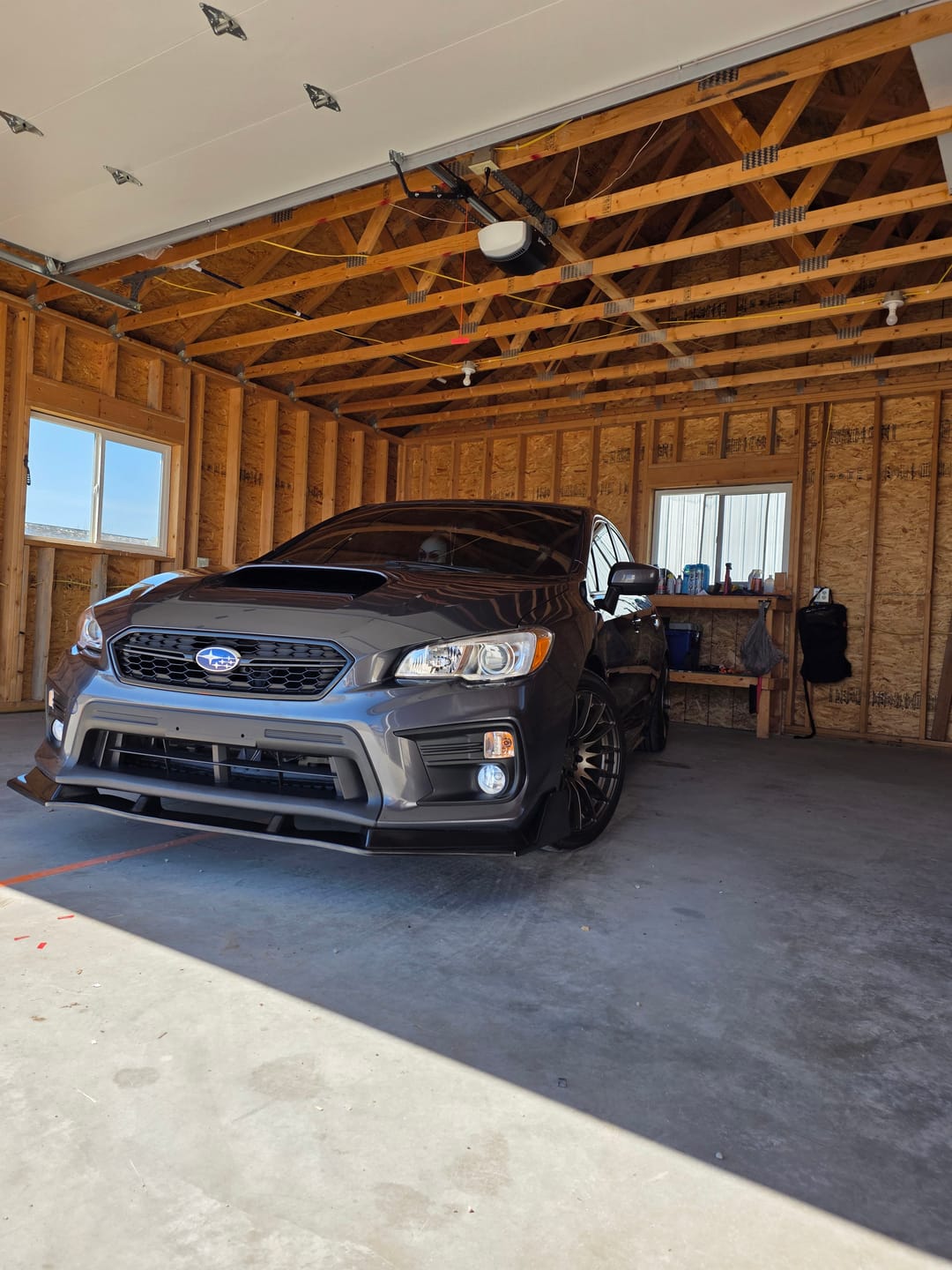 Customer photo review of 2015-2021 Subaru WRX / STI VA - Polyurethane Front Lip - Black