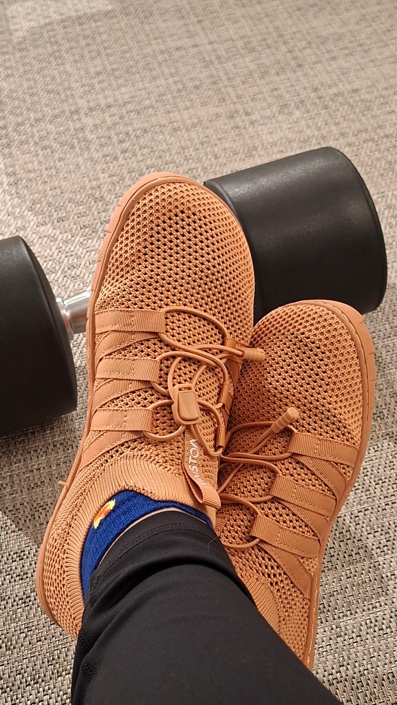 Customer photo review of Vaistoa Riemu -paljasjalkakengät