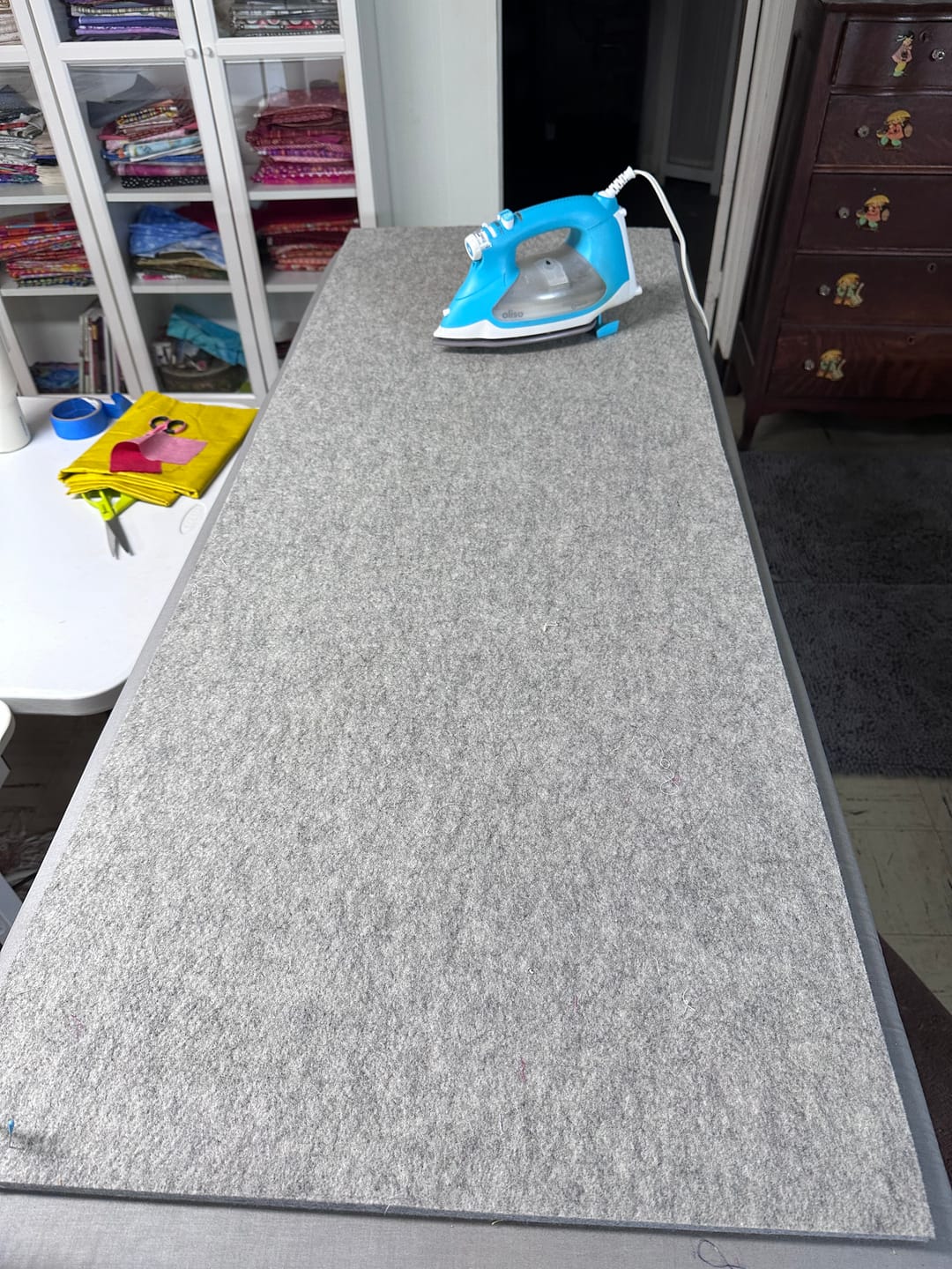 Customer photo review of Sew Creative Wool Pressing Mat