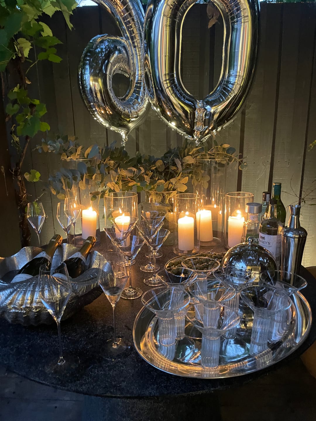 Customer photo review of Citronelle Martini Cocktail Glass Set