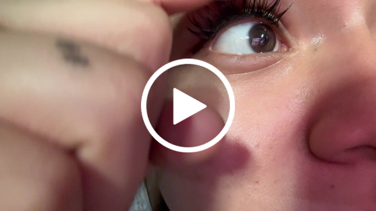 Customer video review of Lash Bond & Seal - 10ml