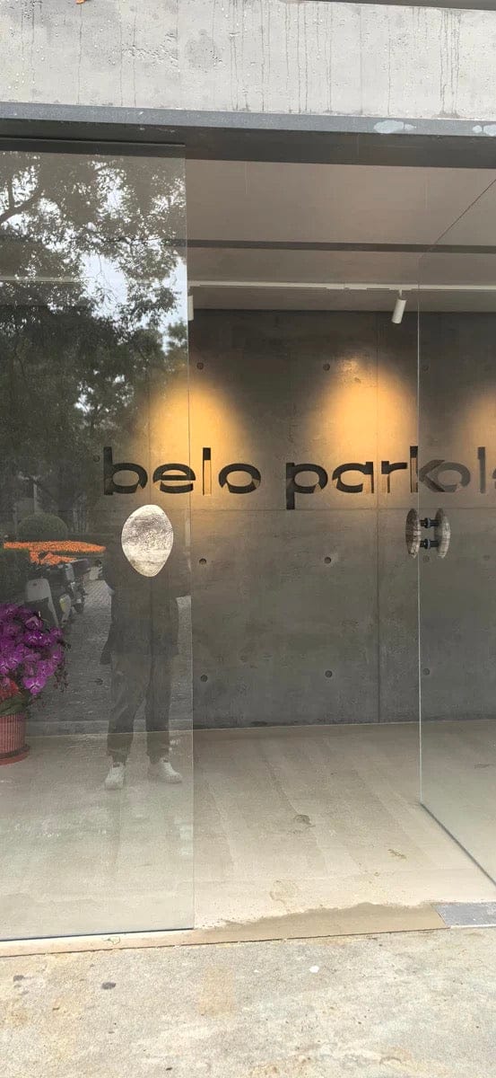 Customer photo review of Baguette Faceted Door Handle
