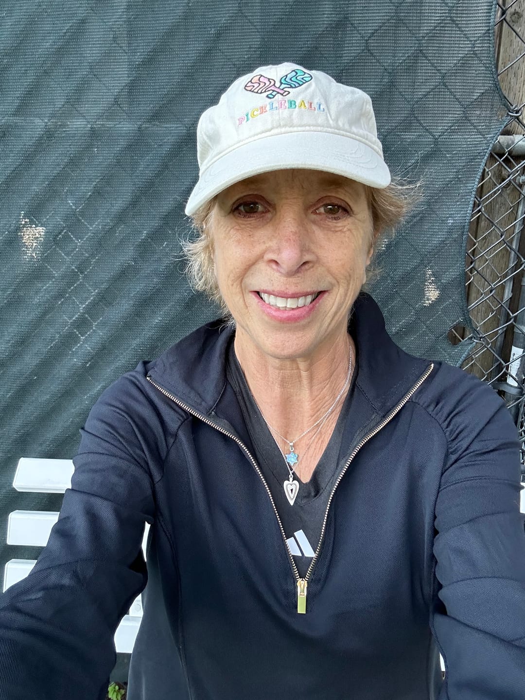 Customer photo review of Forward Focus Quarter Zip Top