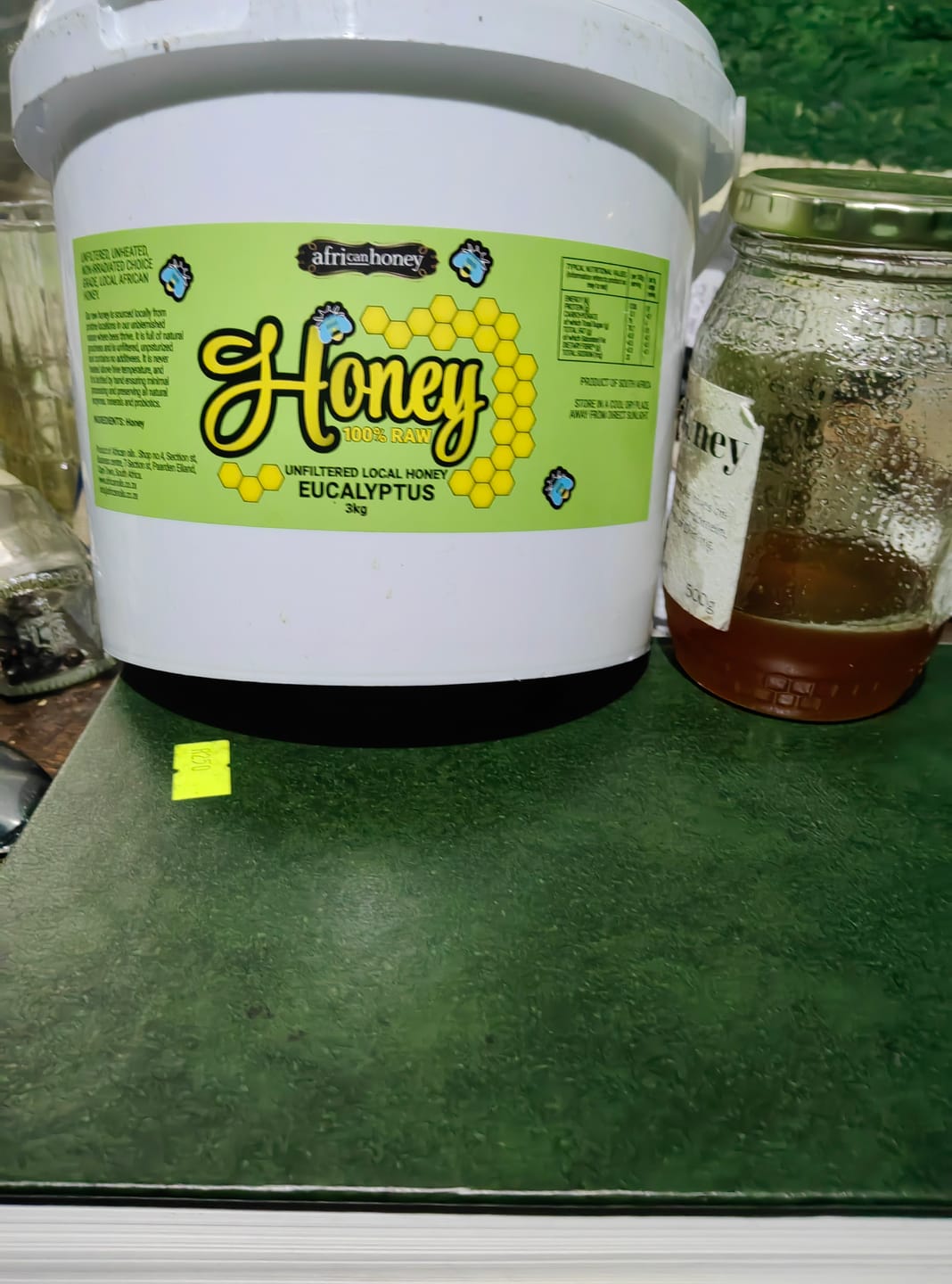 Customer photo review of 3kg Cederberg Raw Mountain Honey