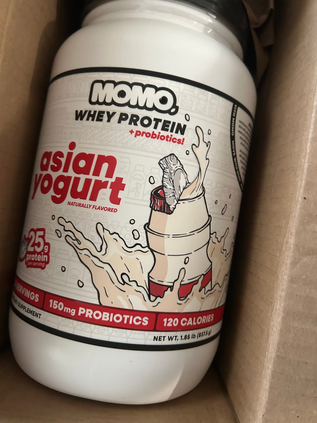 Customer photo review of MOMO® Whey | Asian Yogurt