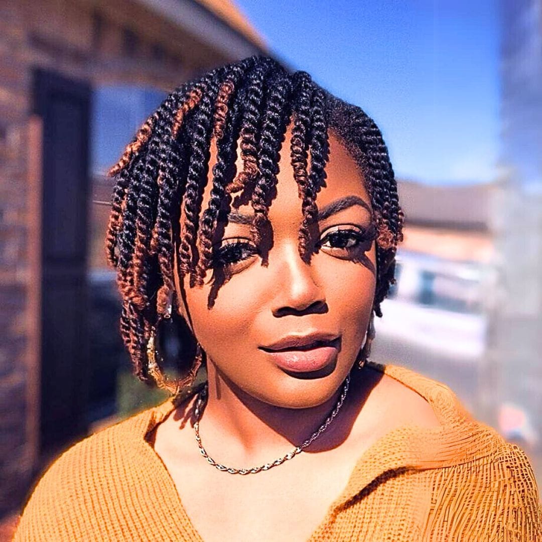 Customer photo review of Length Retention Bundle