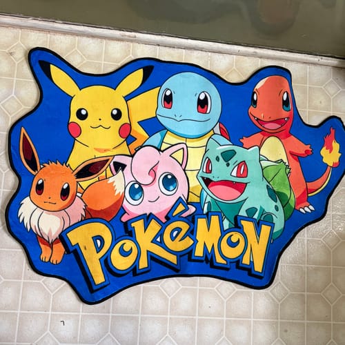 Customer photo review of Pokémon Rug