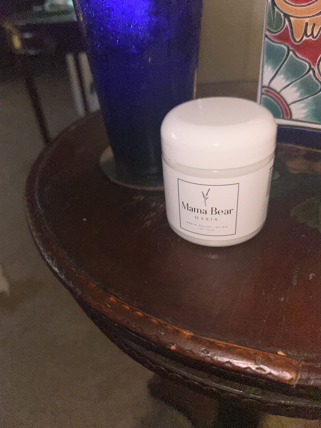 Customer photo review of Mama Bear Nerve Relief Lotion