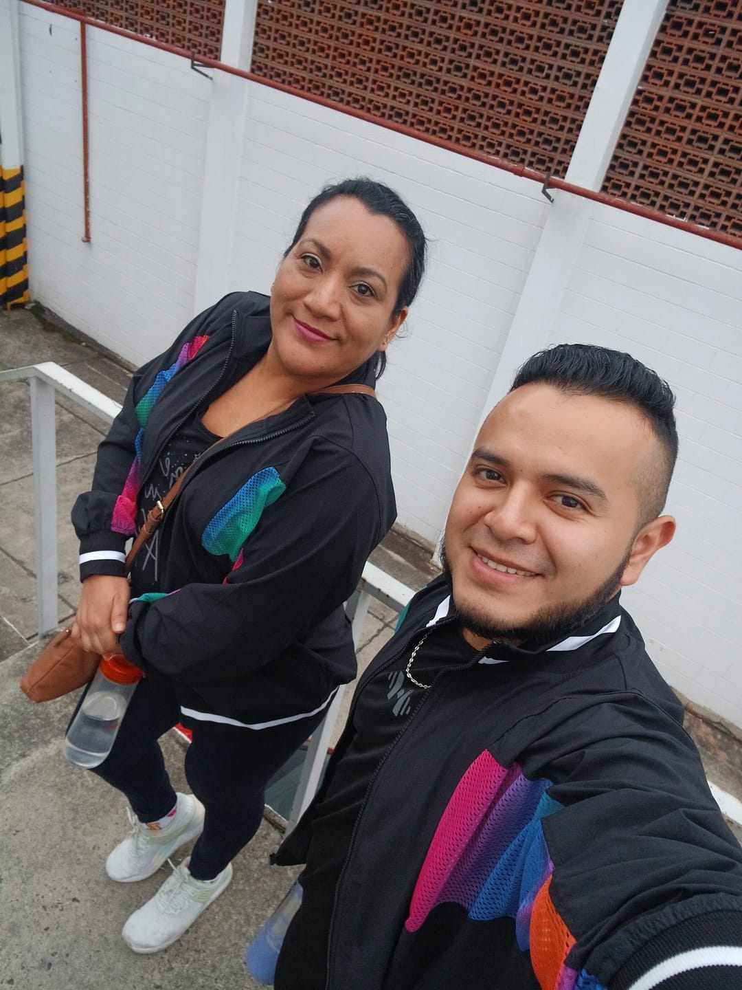 Customer photo review of Zumba Libre Men's Oversized Dolman Track Jacket