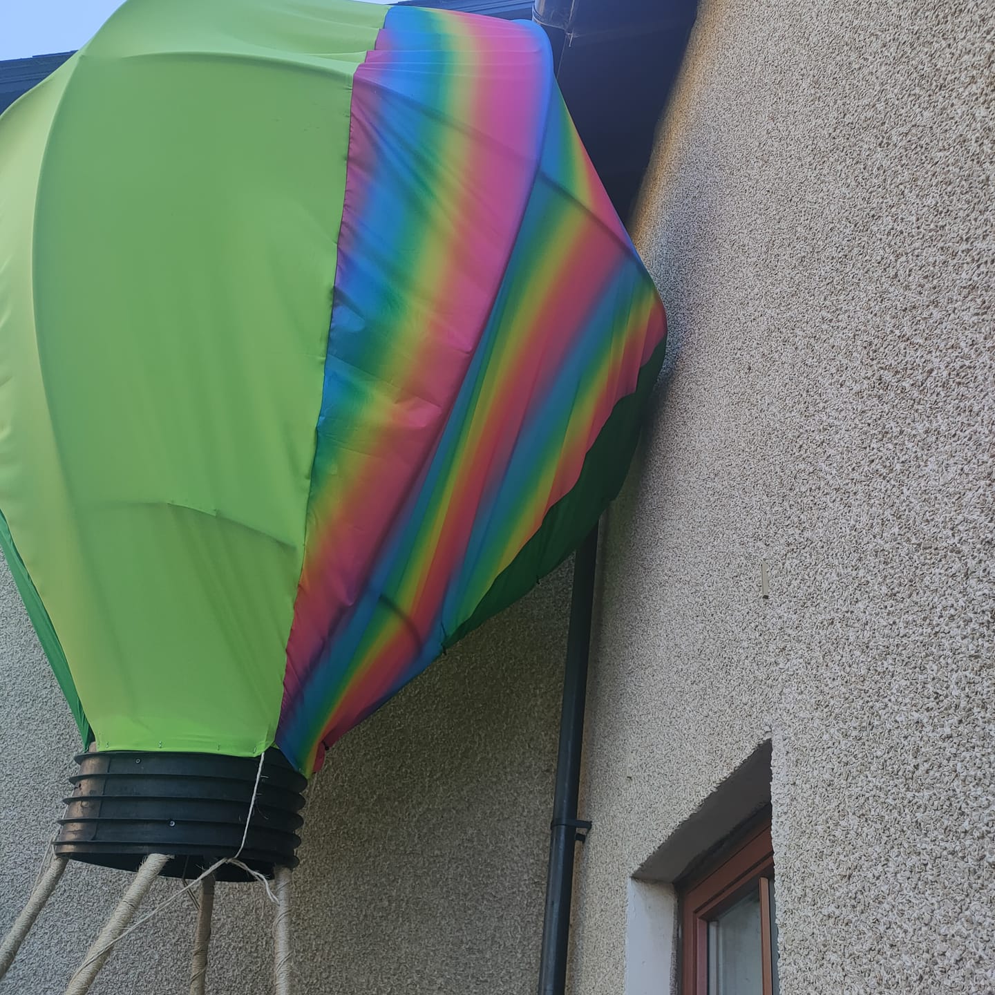 Customer photo review of Rainbow Water Resistant Ripstop Fabric