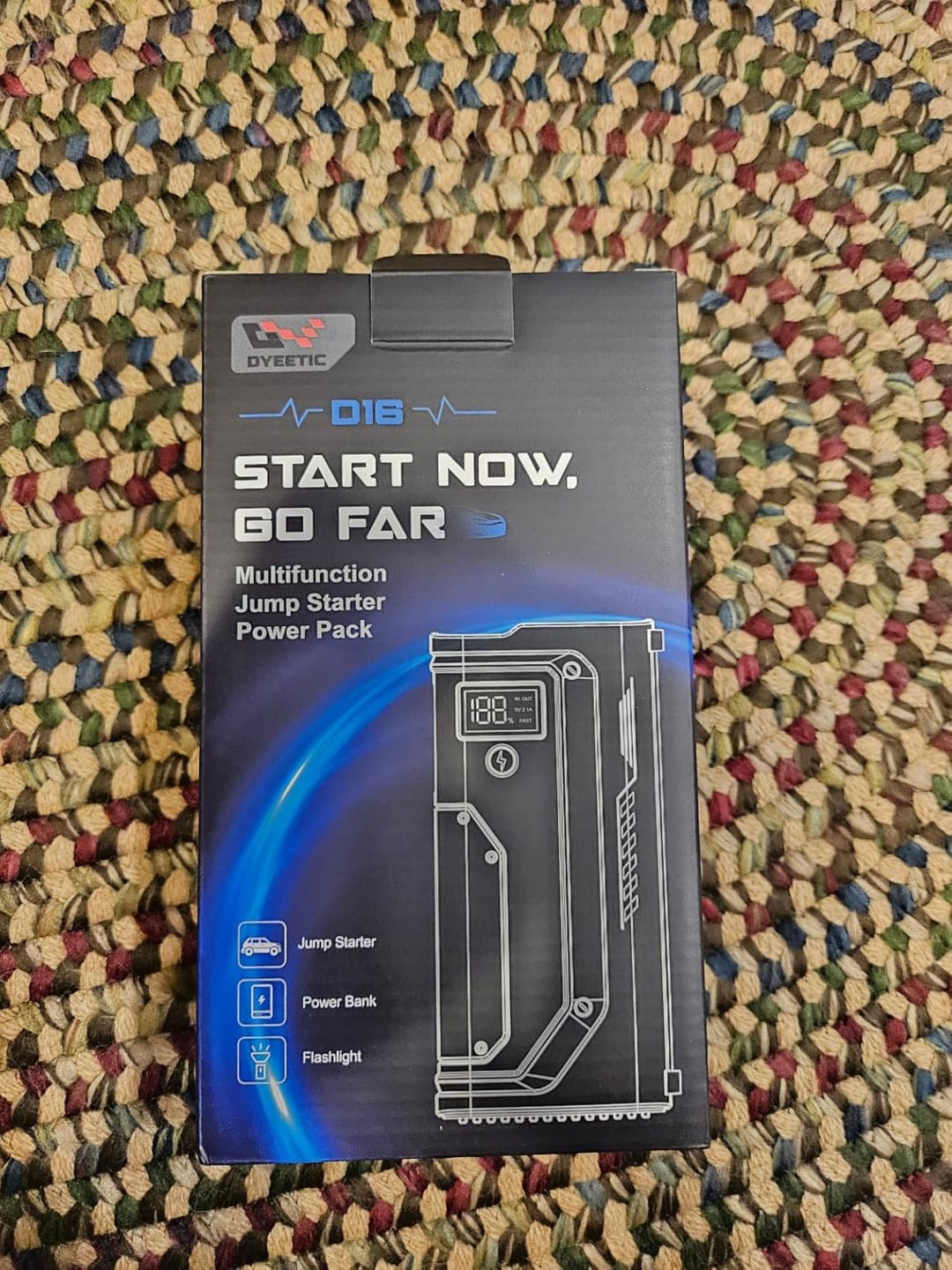 Customer photo review of DYEETIC 5000A Portable Jump Starter for All Vehicles
