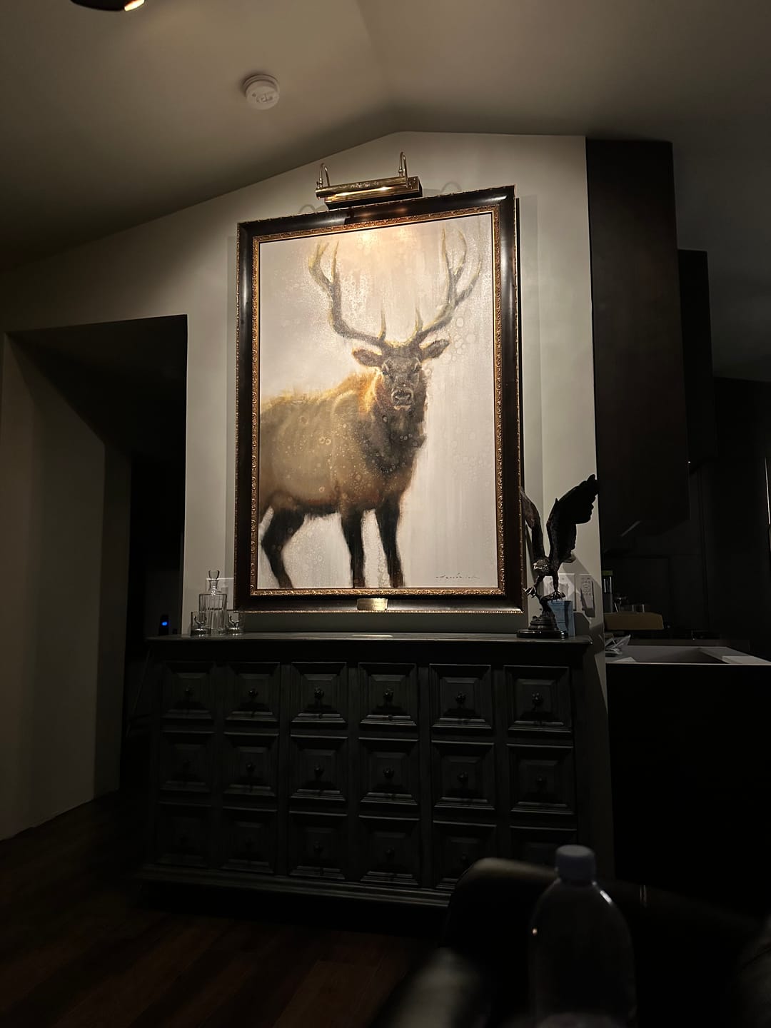 Customer photo review of JENA Brass Picture Wall Sconce, Mid Century Wall Lighting