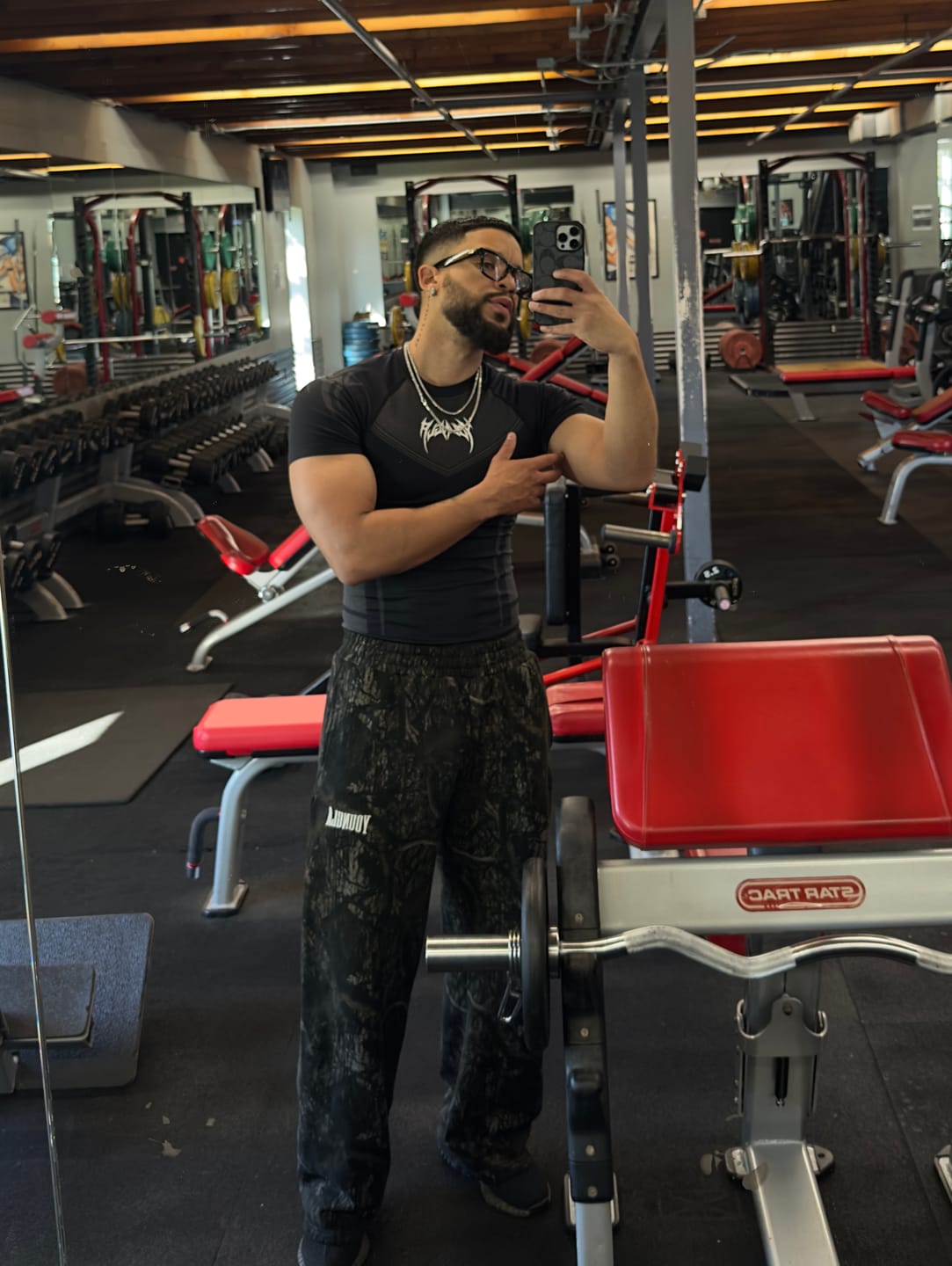 Customer photo review of 2133 - Tree Camo Baggy Sweats