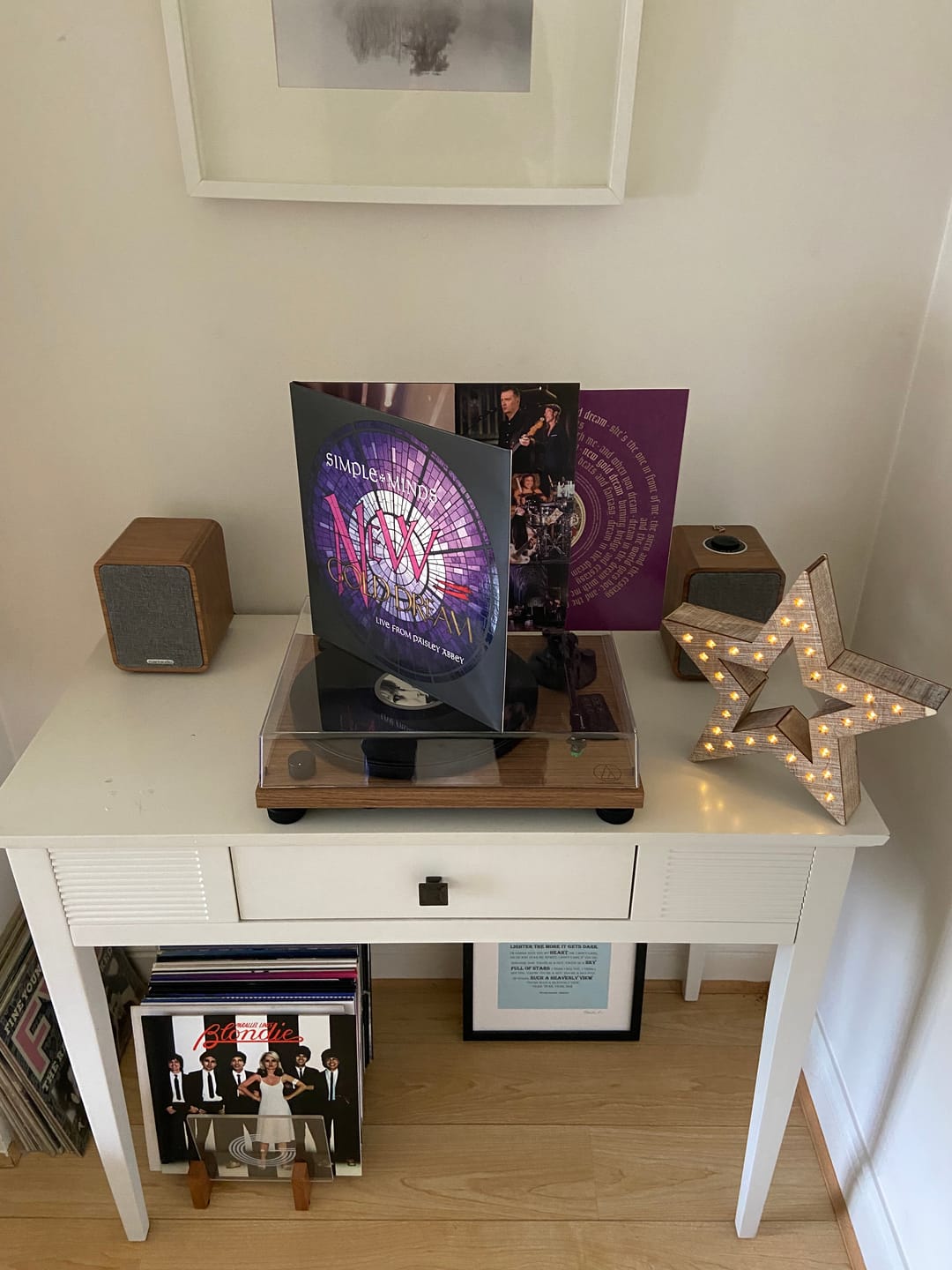 Customer photo review of New Gold Dream: Live from Paisley Abbey - Simple Minds [Colour VINYL]