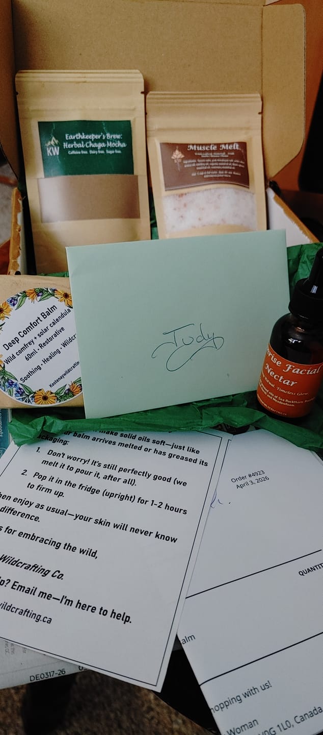 Customer photo review of Deep Comfort Comfrey & Calendula Balm