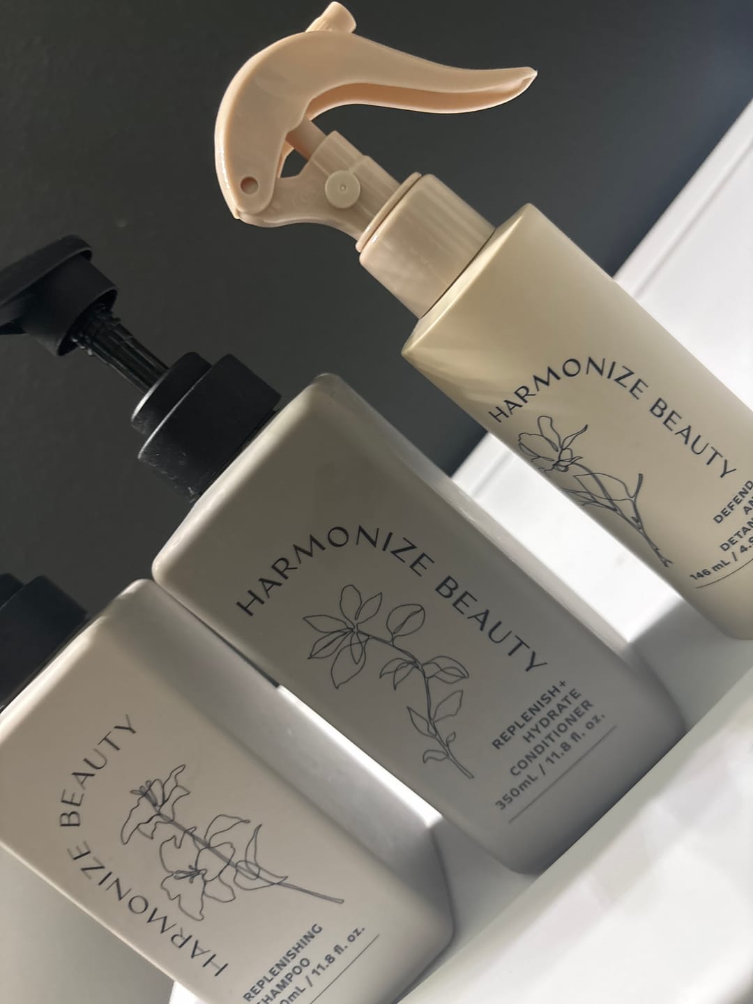 Customer photo review of Shampoo + Conditioner + Defend & Detangle Bundle