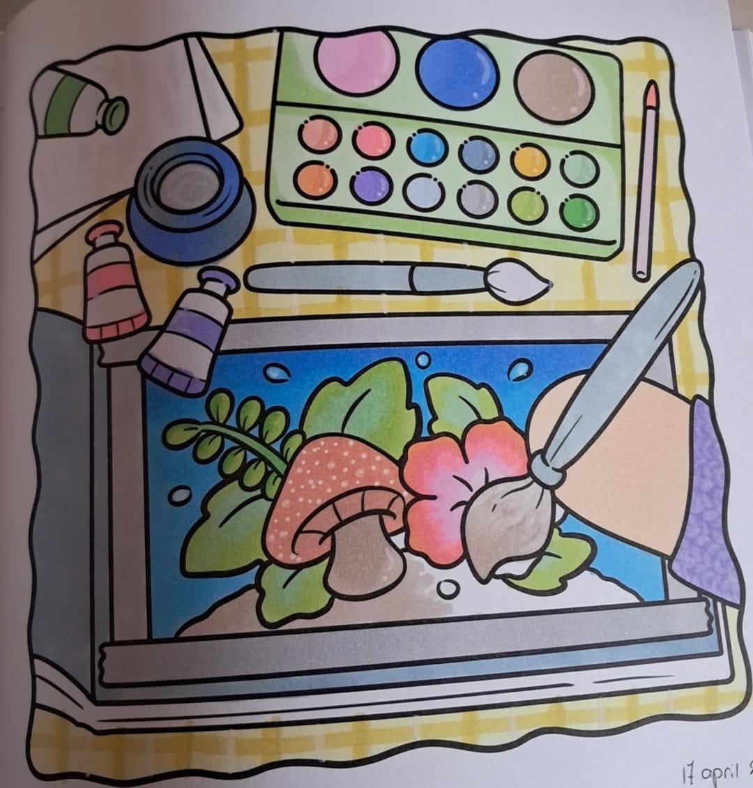Customer photo review of Ohuhu Honolulu New 48 Pastel Colors Dual Tips Alcohol Art Markers - Blossoming