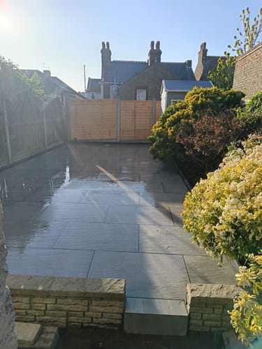 Customer photo review of Kandala - Grey Porcelain Paving Tiles - 900 x 600 x 20mm