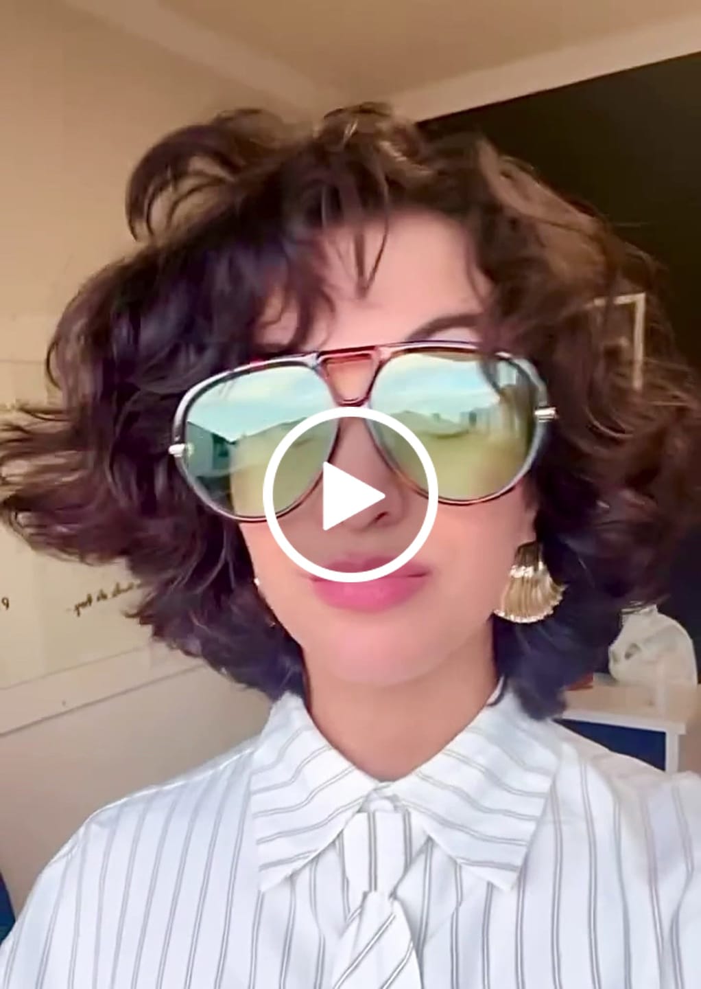 Customer video review of Óculos Tropea Edição Limitada
