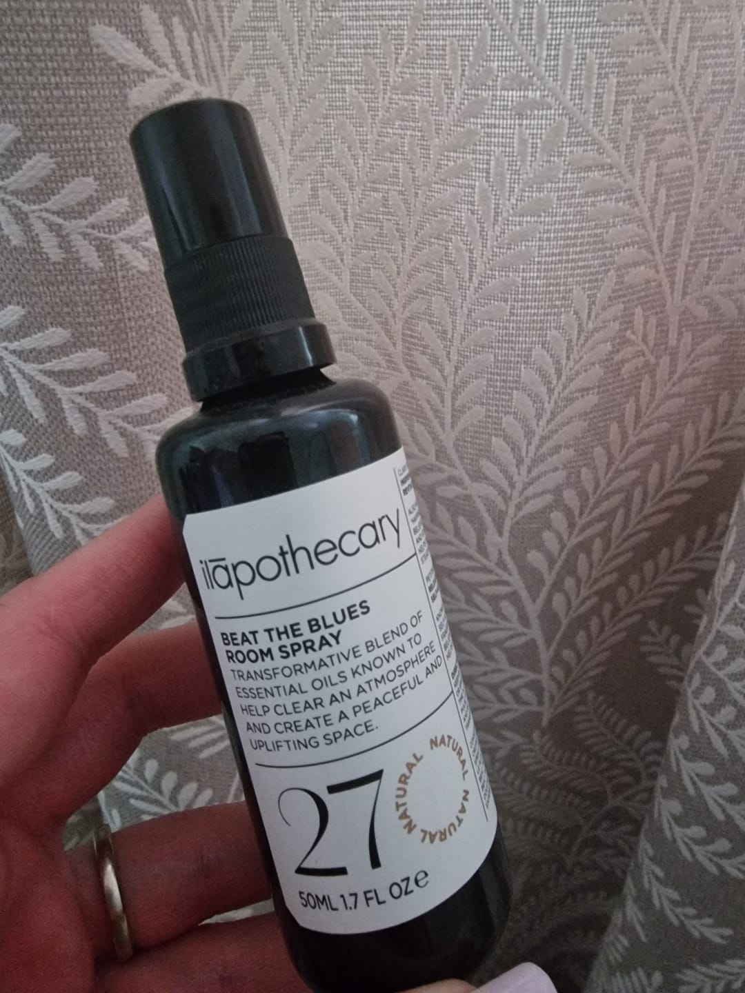 Customer photo review of Beat The Blues Room Spray