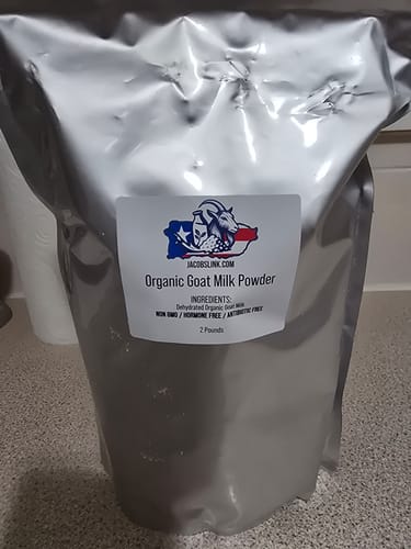 Customer photo review of Organic Goat Milk Powder
