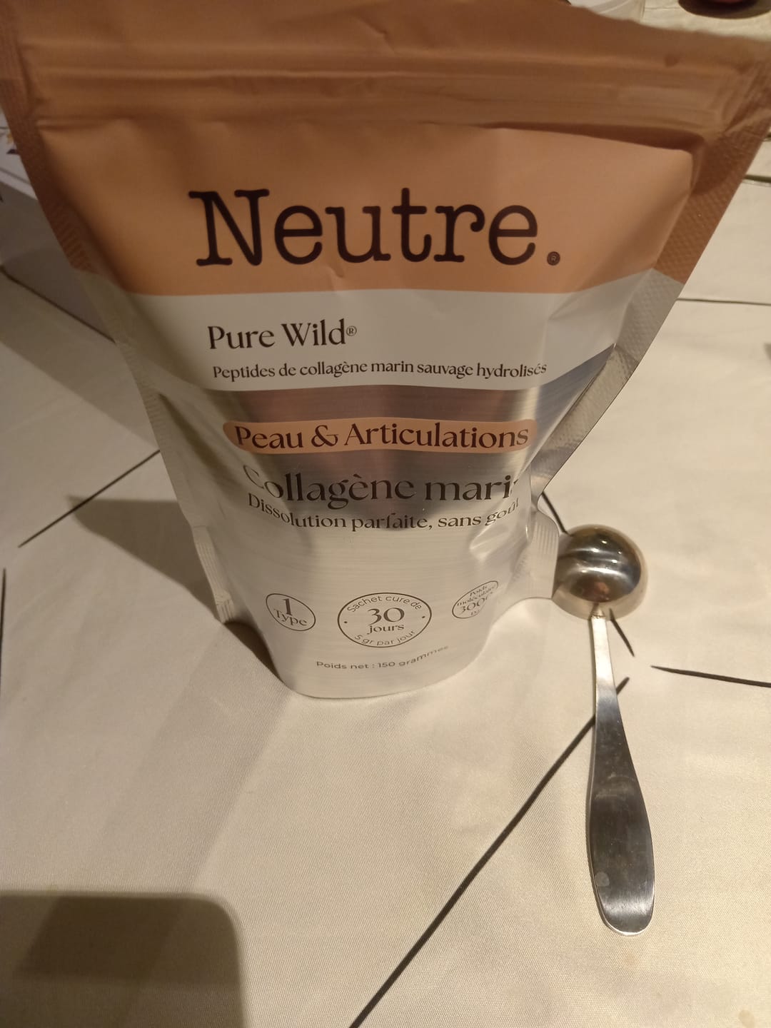 Customer photo review of PureWild® Collagène Marin