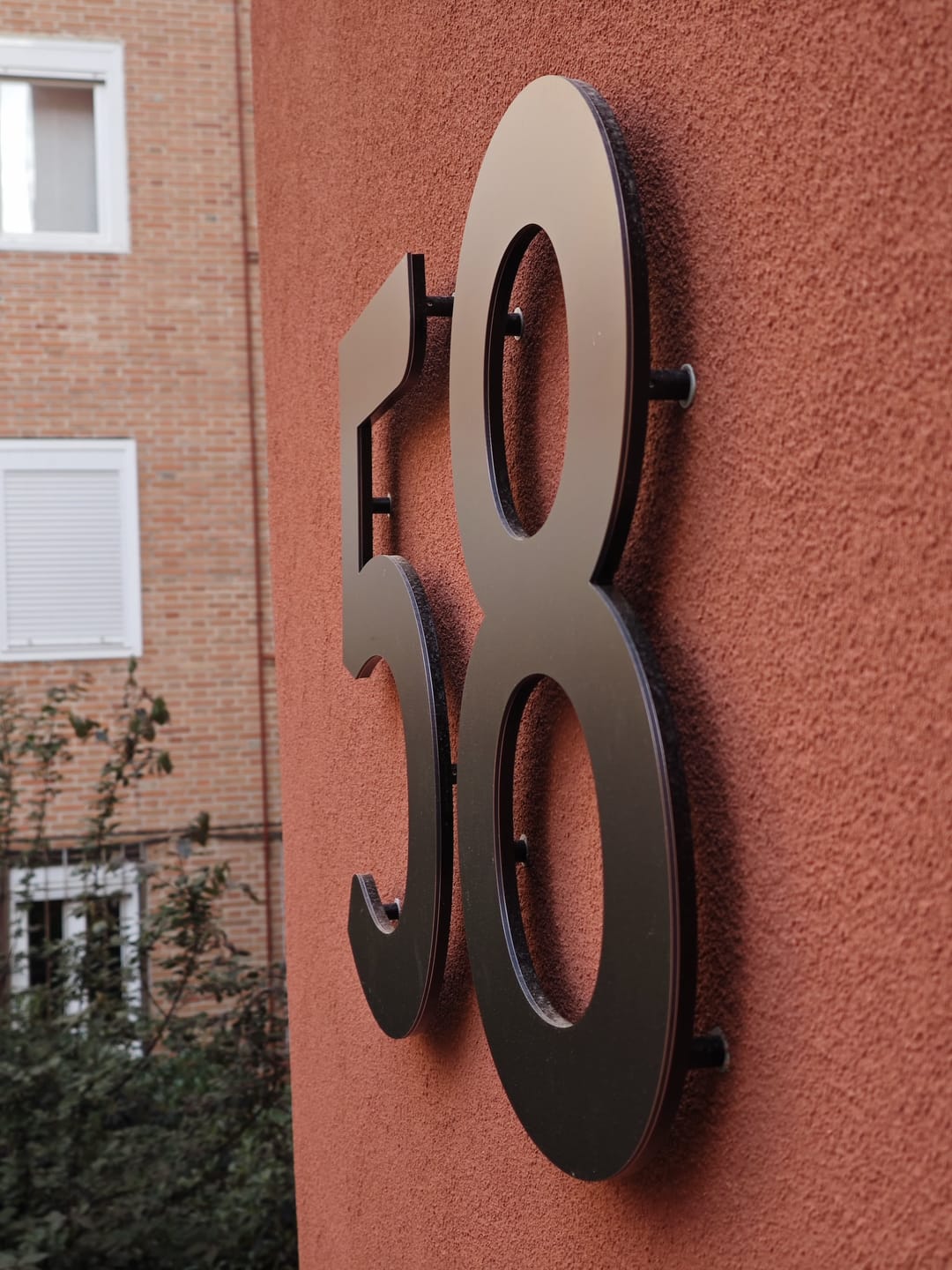 Customer photo review of Numeri e lettere singole 3D