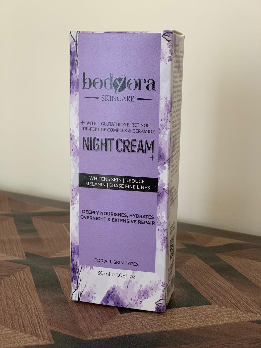 Customer photo review of Night Cream