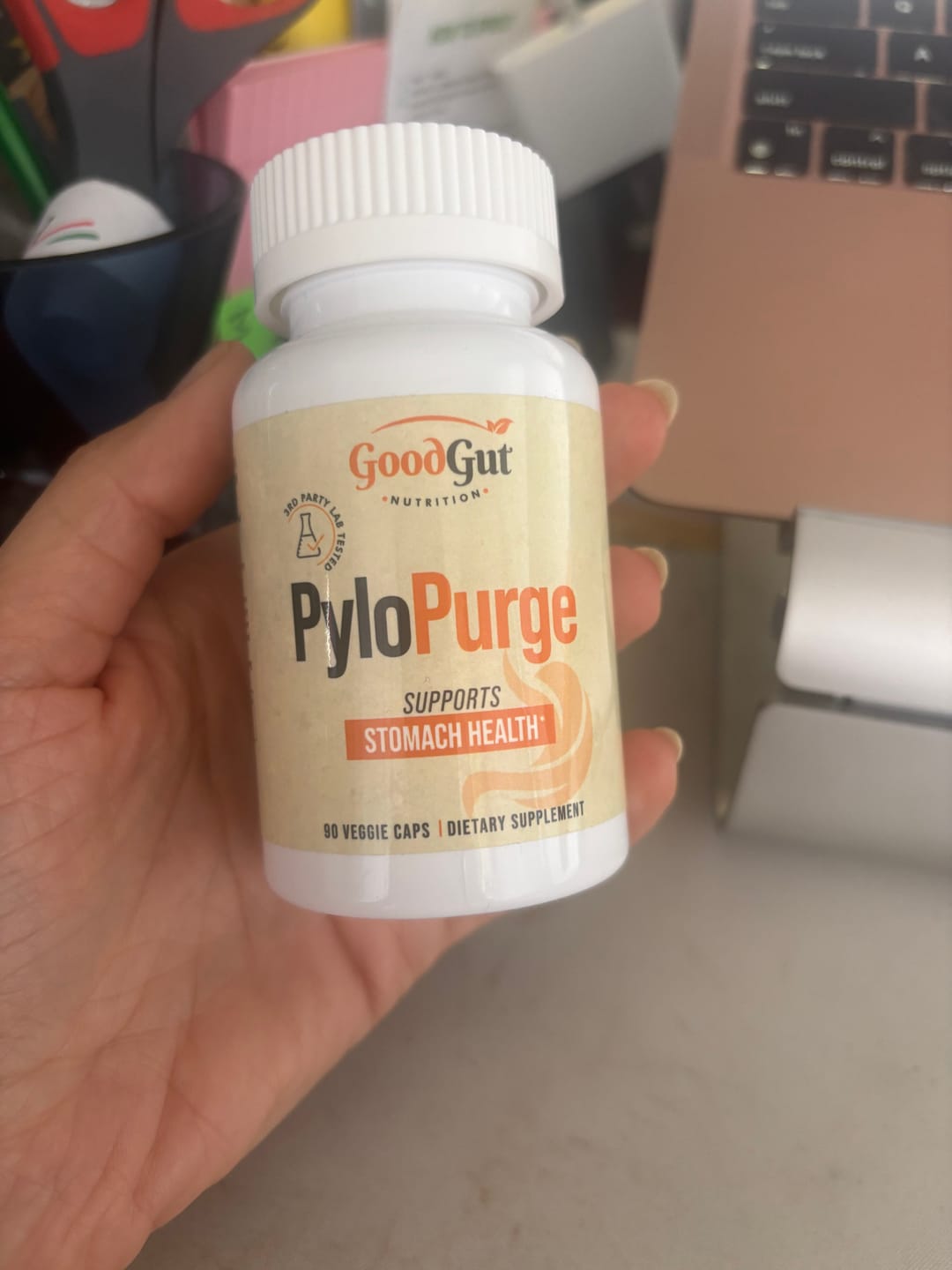 Customer photo review of PyloPurge - Herbal Treatment For H Pylori Bacteria