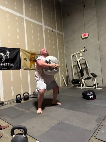 Customer photo review of Strongman Sandbag