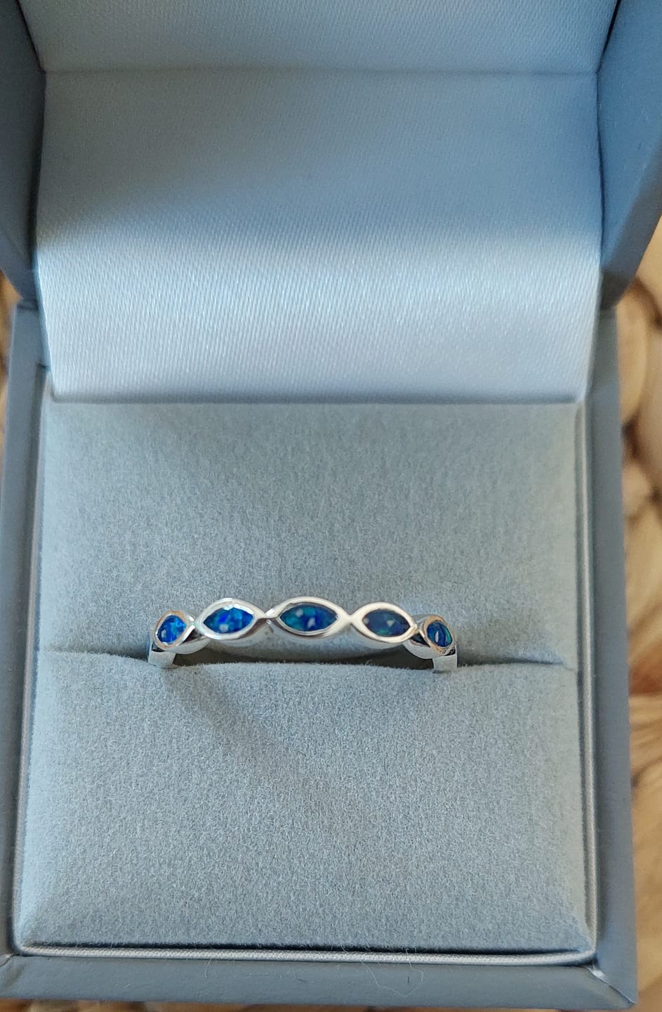Customer photo review of Christina Eternity Ring