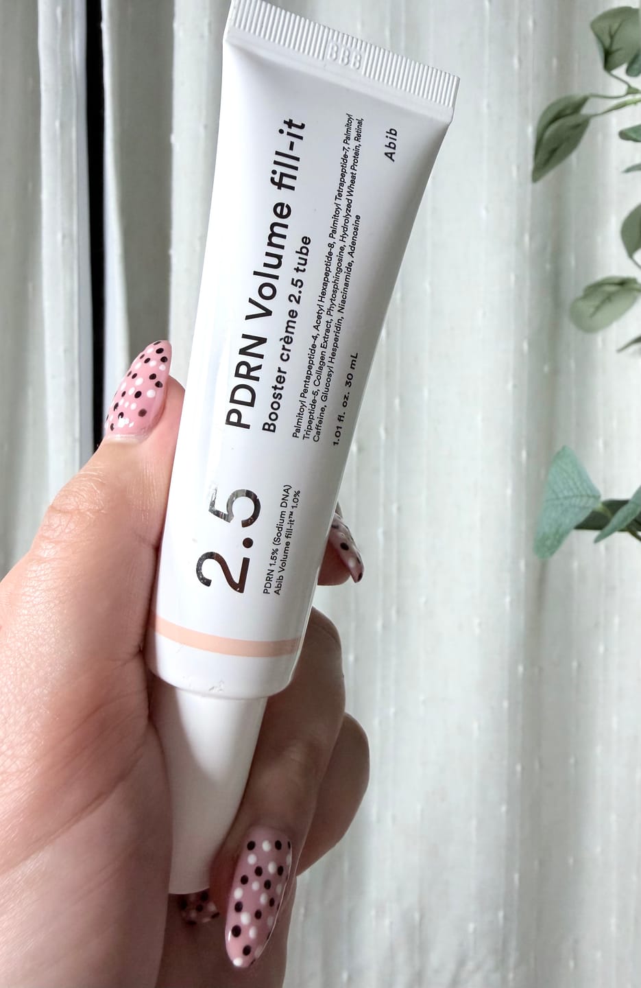 Customer photo review of PDRN Volume fill-it Booster crème 2.5 tube