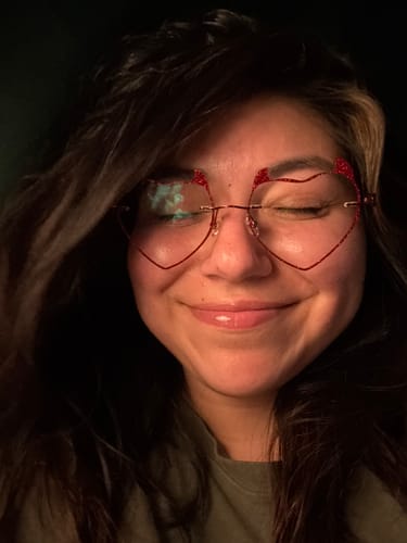 Customer photo review of Nox Eyeglasses