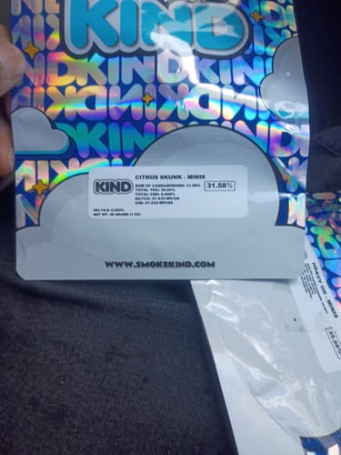 Customer photo review of Citrus Skunk - Minis - 28 Grams - Hybrid